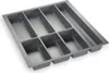 ORGA-BOX IV Universal Besteckeinsatz 473,5 x 426 mm grau Produktbild-Vorschau 1
