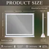 VANITII Hollywoodzkie lustro do makijażu 100cm x 80cm z Podgląd zdjęcia produktu 5