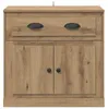 vidaXL Vysoká skriňa Artisan – dub 70 x 35,5 x 67,5 cm Náhľad obrázku produktu 6