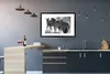 MuchoWow® Gerahmtes Poster Laufende Zebras 90x60 cm - Produktbild-Vorschau 5