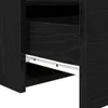 Armadio da Notte Rovere Nero 50 x 40 x 45 cm Legno Anteprima dell’immagine prodotto 10