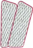 Two mop pads with pink trim are laid out side-by-side on a white background. Produktbild-Vorschau