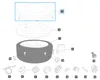 Bestway P08269, Spa-Abdeckung, Bestway, Blau, Kunstleder, Produktbild-Vorschau 2