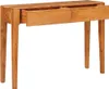 Konsolentisch Braun 110 x 30 x 80 cm Massivholz Akazie Produktbild-Vorschau 2