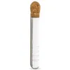 A clear studio shot of a glass test tube with a cork stopper. Produktbild-Vorschau
