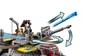 A LEGO Star Wars AT-TE walker with a blue projectile being launched from its cannon. Podgląd zdjęcia produktu