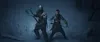 Two characters from the game God of War Ragnarök stand in a snowy, dimly lit environment. Náhľad obrázku produktu
