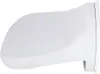 A white shower footrest is shown from the side against a white background. Náhled obrázku produktu