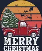Merry Christmas Truck Weihnachtsbaum - Weihnachten Produktbild-Vorschau 3