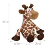 Butée de porte Relaxdays Girafe, en tissu, pour le sol, Voir les images du produit 4