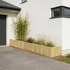 XMTECH Beeteinfassung aus Holz, Flexibler Rollzaun 40 × 200 Produktbild-Vorschau 9