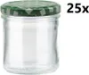 Zavařovací sklenice 165 ml LAURA STURZ / ROVNÁ čirá 25 ks Náhled obrázku produktu 1