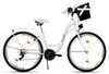 MILORD Damenfahrrad Citybike Komfort Mit Metallkorb Produktbild-Vorschau 2