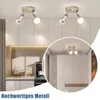 A modern kitchen scene with a ceiling light fixture and a close-up inset of the same fixture. Produktbild-Vorschau