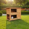 MyAnimal Hasenstall MH-20 | Hasenkäfig - Kaninchenstall - 4 Produktbild-Vorschau 1