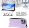 Lederhülle für Motorola Edge 50 Pro Hülle Flip Brieftasche Produktbild-Vorschau 3