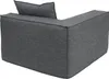 L-Sofa HWC-O54, lounge gauč s otomanem, rozkládací Náhled obrázku produktu 5