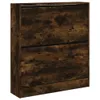Botník kouřový dub 80x21x87,5 cm materiál na bázi dřeva Náhled obrázku produktu 3