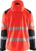Blakläder Warn-Softshelljacke 44912513 rot/schwarz Uni, S Produktbild-Vorschau 3