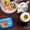 Ich liebe Hühner, denn die kacken Frühstück Metallschild in Produktbild-Vorschau 5