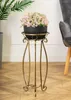 Dastal Portafiori in metallo dorato 28x62 cm Decorazione Anteprima dell’immagine prodotto 2
