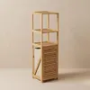 Košík na prádlo z bambusu, 32 x 35 x 118 cm Náhľad obrázku produktu 4