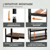 EASYmaxx 2 in 1 Schwerlastregal & Werkbank, 180 x 90 x 40 Produktbild-Vorschau 4