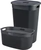 Curver Filo Wäschebox mit Deckel 55L + Wäschekorb 45L – Produktbild-Vorschau 1