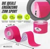 Mobiclinic Kinesiology Mobitape 5 cm x 5 cm Vodotesné pásky Náhľad obrázku produktu 2