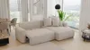 3-Sitzer Ecksofa ANTONIO BARI – 260x160x78cm, Ottomane Produktbild-Vorschau 2