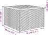 7-tlg. Garten-Sofagarnitur mit Kissen Beige Poly Rattan Produktbild-Vorschau 7