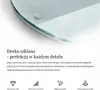 Deska szklana do krojenia – transparentna – przezroczysta – Podgląd zdjęcia produktu 8