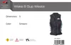 F2 Damen Prallschutz Weste Wake & Sup Weste  S Schwarz Produktbild-Vorschau 2