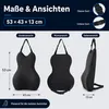 Lendenkissen Auto Memory Foam, ergonomische Rückenstütze Produktbild-Vorschau 2