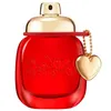 A red Coach perfume bottle with a gold heart charm. Voir les images du produit