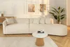 riess-ambiente Sofa ATELIER L 330cm beige Bouclé XXL-Couch Produktbild-Vorschau 4