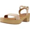 Unisa Plateau Sandaletten Damen 31383434383539 Beige 40 EU Produktbild-Vorschau 8