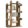 Libreria in rovere fumé 86x25,5x140 cm Materiale a base di Anteprima dell’immagine prodotto 6