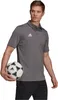 A man wearing an Adidas polo shirt and holding a soccer ball. Podgląd zdjęcia produktu