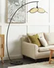 BELIANI Stojací lampa černé kovové obloukové podlahové Náhled obrázku produktu 4
