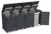 Mülltonnenbox Gary 4er B x T x H 265 x 80 Produktbild-Vorschau 4
