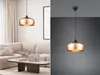 Luster TRIO TR 310890108 CHIRON E27 40 W čierno/zlatý Náhľad obrázku produktu 2