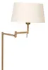 Mexlite - lampa stojąca - Bella - brąz - metal tkanina - Podgląd zdjęcia produktu 20