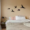 Wallity, Crow, Wanddeko, Schwarz, Metall, 33 x 22,5 cm Produktbild-Vorschau 1