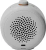 A gray, spherical alarm clock with a speaker grille and a USB-C port. Anteprima dell’immagine prodotto