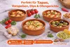 Akkaya Auflaufformen aus Ton 6 tlg. Set Ø 12 cm Produktbild-Vorschau 3