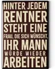 LANOLU Kühlschrankmagnete lustig- Rentner Frau arbeiten - Produktbild-Vorschau 1