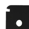 A close-up view of a black foam filter with a circular cutout. Produktbild-Vorschau
