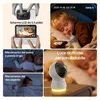 Babyphone vidéo BOIFUN avec écran divisé et 2 caméras, Voir les images du produit 10