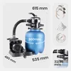 Sistema di filtraggio a sabbia AREBOS 350W 9500L/h Valvola Anteprima dell’immagine prodotto 11